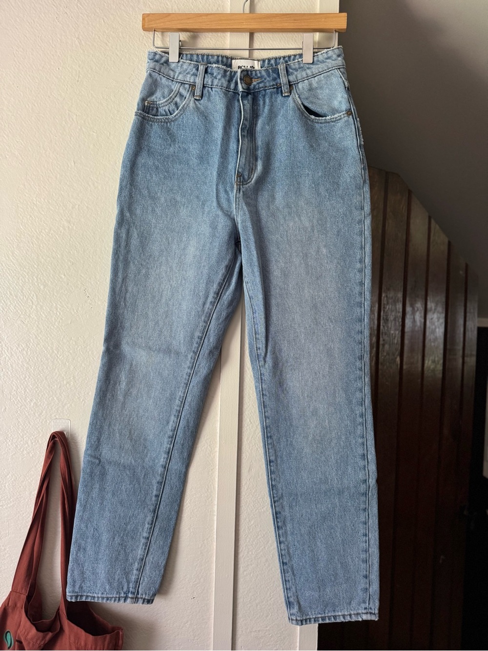 ROLLA'S Light Blue Straight Leg Jeans